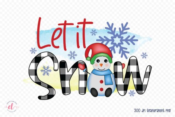 Let It Snow Christmas Snowman PNG: A Designer’s Review