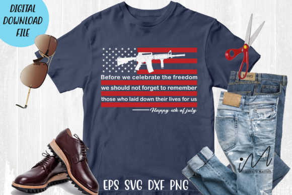 Review: Before We Celebrate the Freedom T-shirt Design