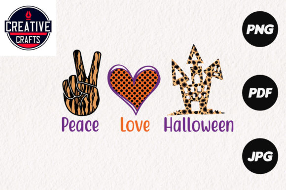 Review: Halloween Sublimation Design Peace Love