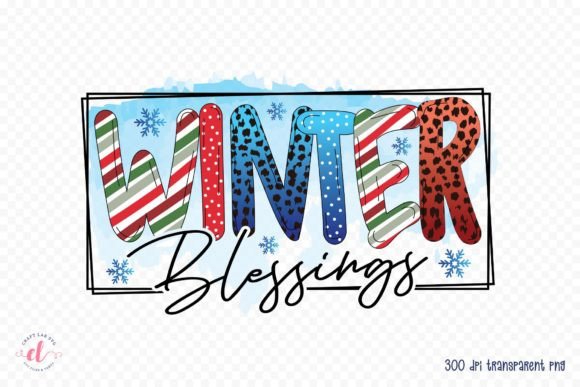 Review: Winter Blessings Sublimation PNG for Embroidery