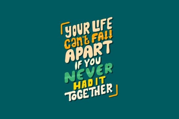 Review: Your Life Can’t Fall Apart Embroidery Design