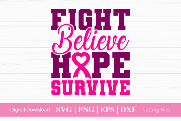 Reviewing Fight Believe Hope Survive for Embroidery