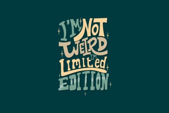 Reviewing I'm Not Weird, I'm Limited Edition for Embroidery