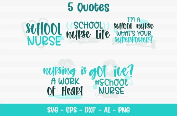 Reviewing School Nurse Quotes for Embroidery