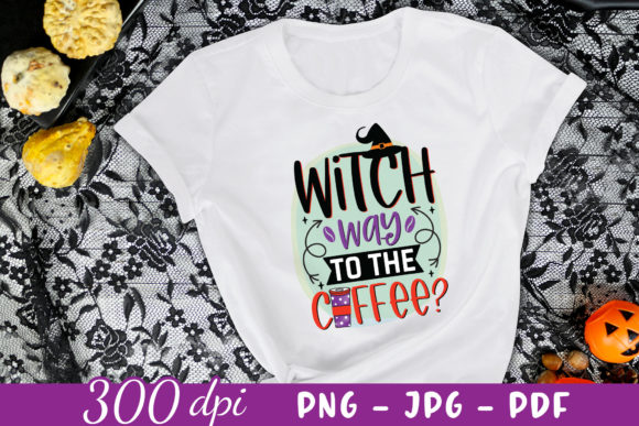 Reviewing the Witch Way to the Coffee Witch PNG for Embroidery